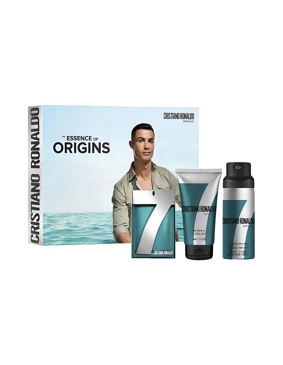 Kit eau de toilette CR7 Origins para hombre 2