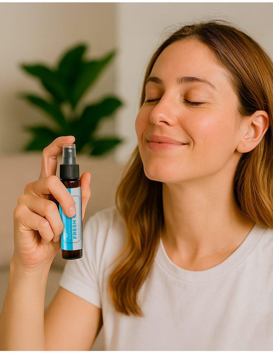 Aromatizante aerosol y ambientador de aroma fresco 3