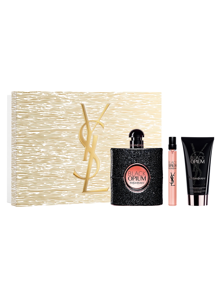 Kit eau de parfum Black Opium para mujer