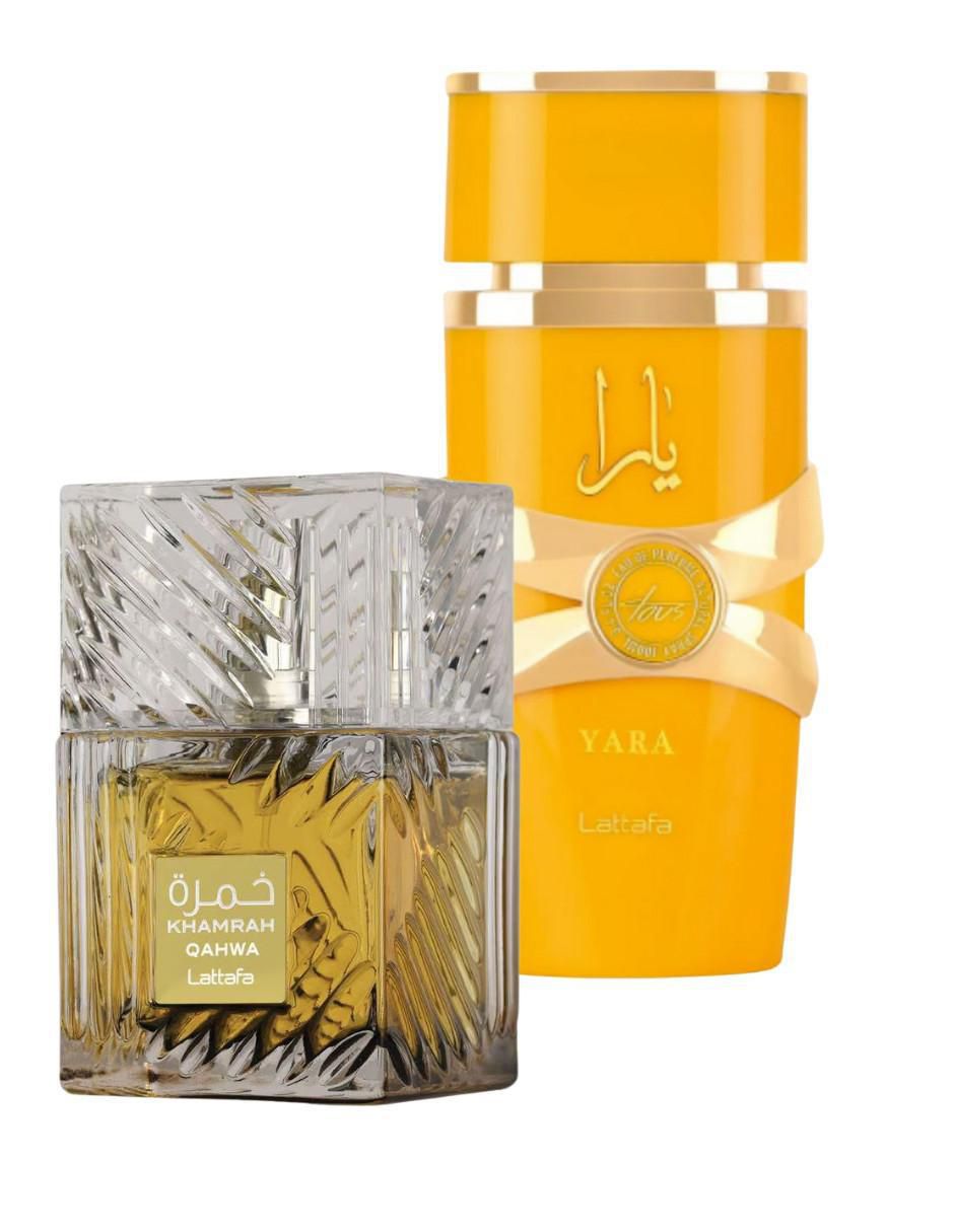 Set eau de parfum Khamrah Qahwa + Yara Tous unisex