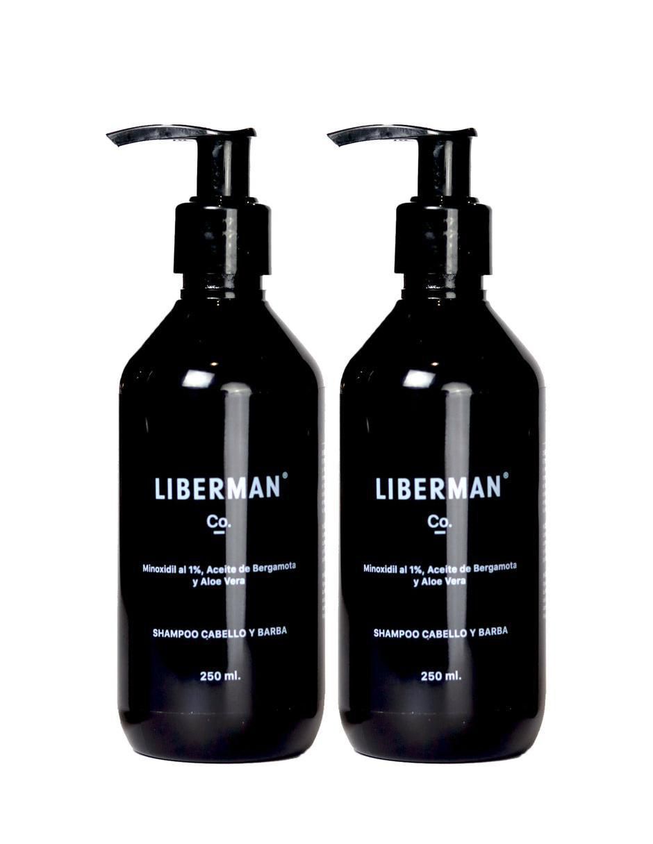 Kit tratamiento para barba y cabello shampoo capilar hidratante