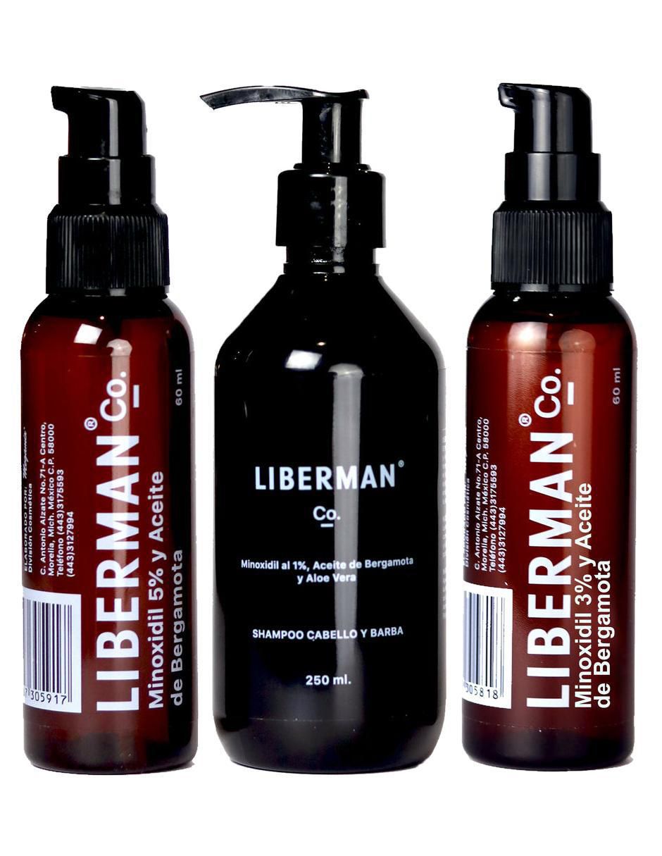 Kit tratamiento para barba y cabello shampoo crecimiento Kit tratamiento para barba y cabello shampoo crecimiento