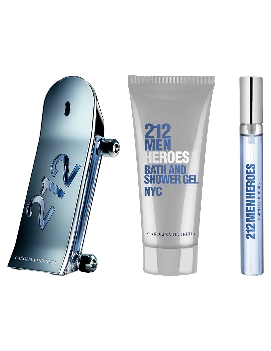 Set Eau de toilette 212 Men Heroes para hombre 2