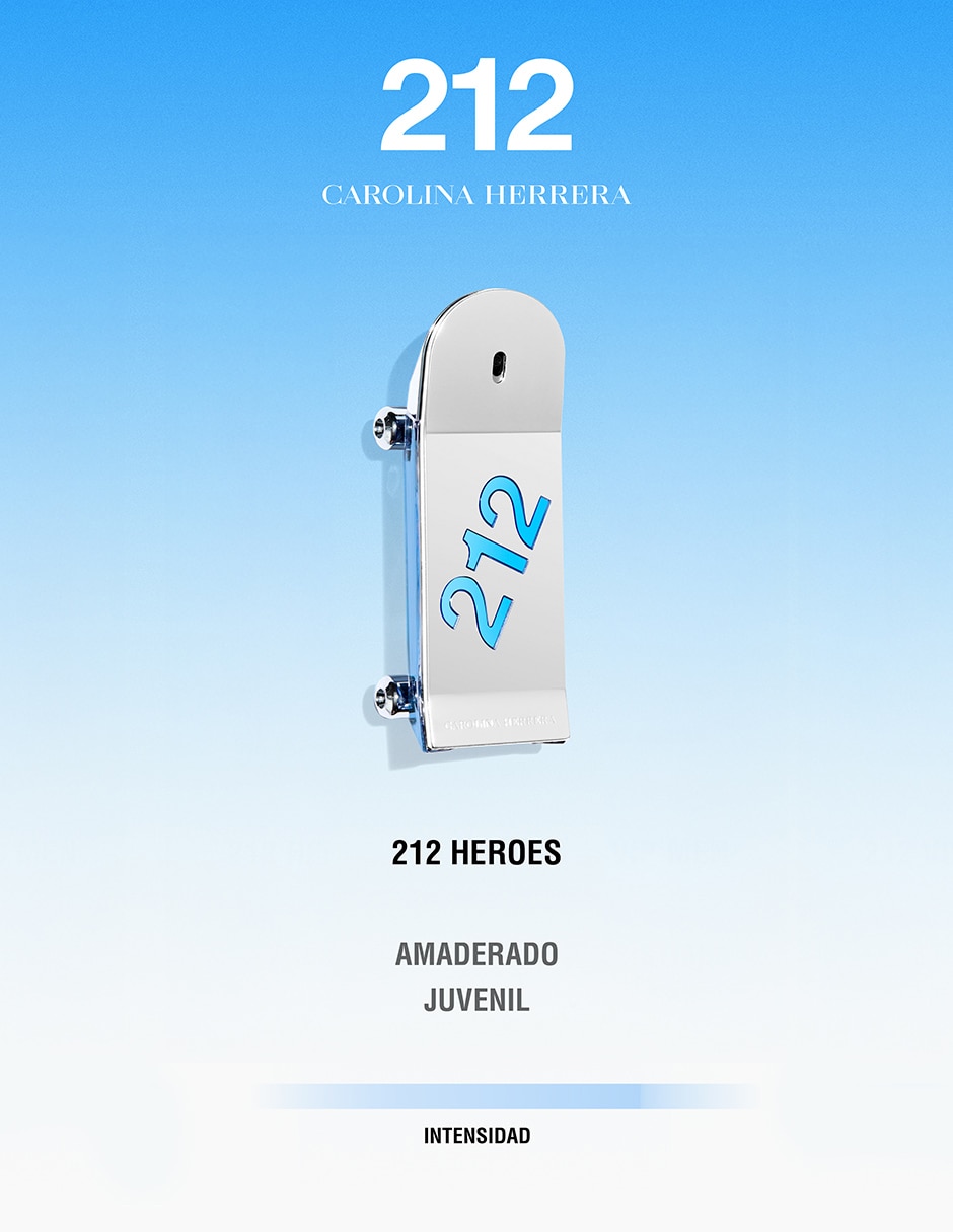 Set Eau de toilette 212 Men Heroes para hombre 6