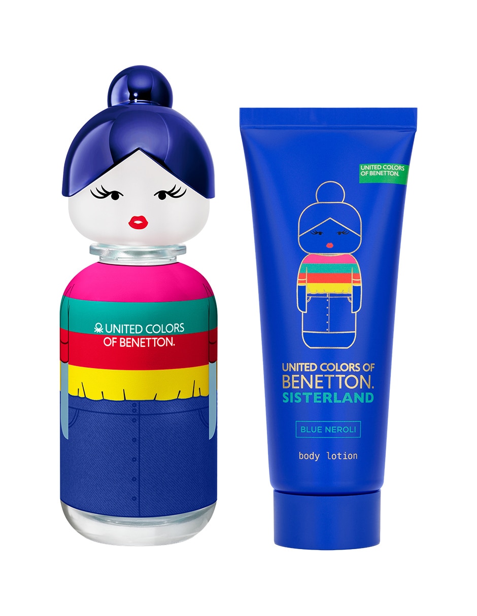 Kit Eau de toilette Benetton Sisterland Blue Neroli para mujer 12