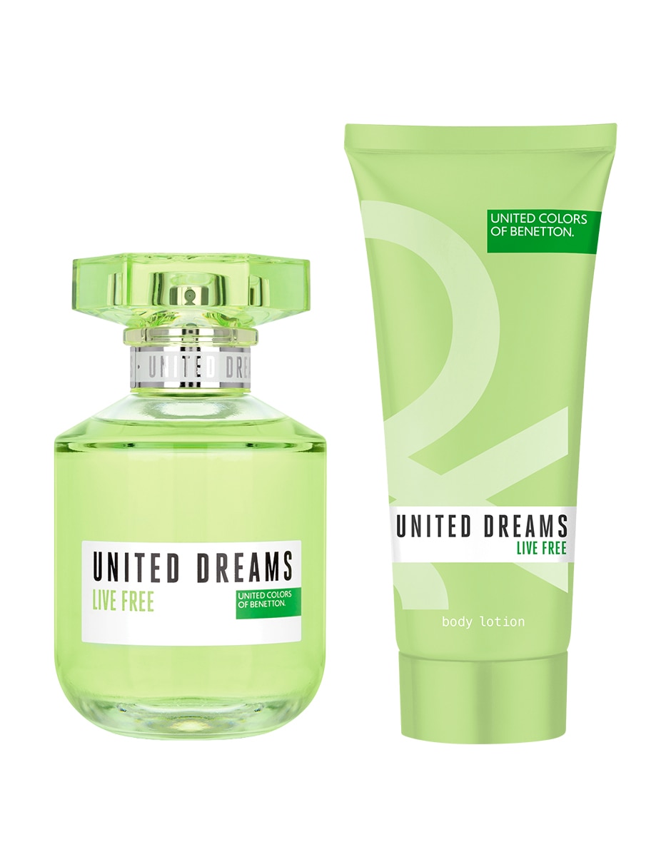 Set Eau de toilette Benetton Dreams Live Free para mujer 2