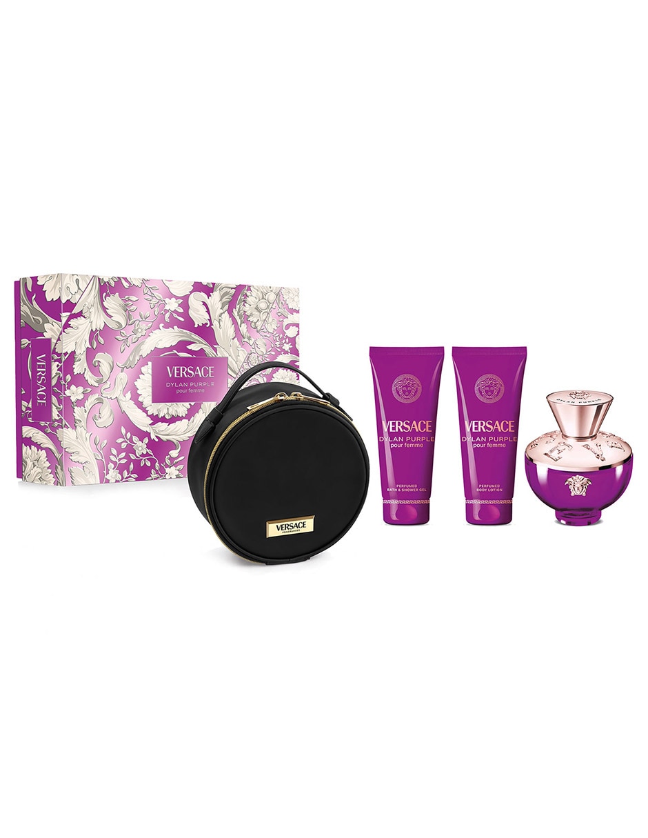 Kit Eau de parfum Versace Dylan Purple para mujer Kit Eau de parfum Versace Dylan Purple para mujer
