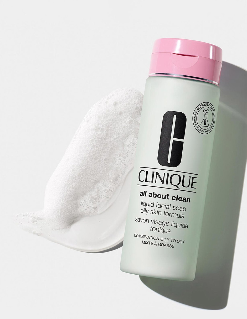Limpiador facial All About Clean Liquid Facial Soap Oily Skin Formula para exfoliar 3